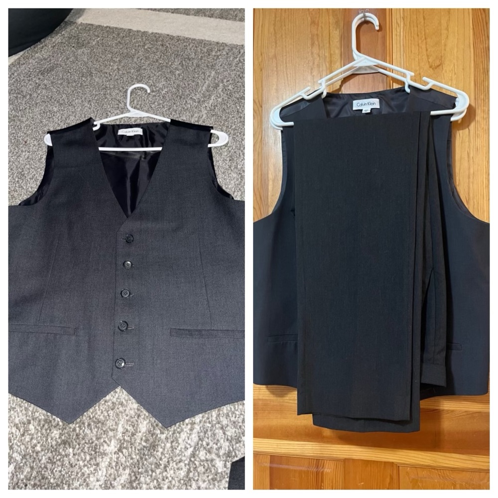 ✨Mens Calvin Klein *VEST&PANTS*  34x34/LG VEST